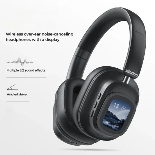 Noise Cancelling earphones With detachable display screen 930Plus Head-mounted Headphones Wireless Bluetooth Earphones With Mic
