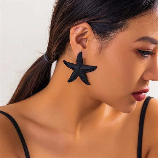 Classic Starfish Stud Earrings