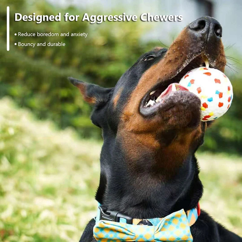 Bite Resistant Solid Dog Ball Toy