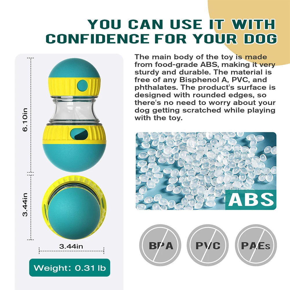 Slow Feeder Interactive Ball Toy