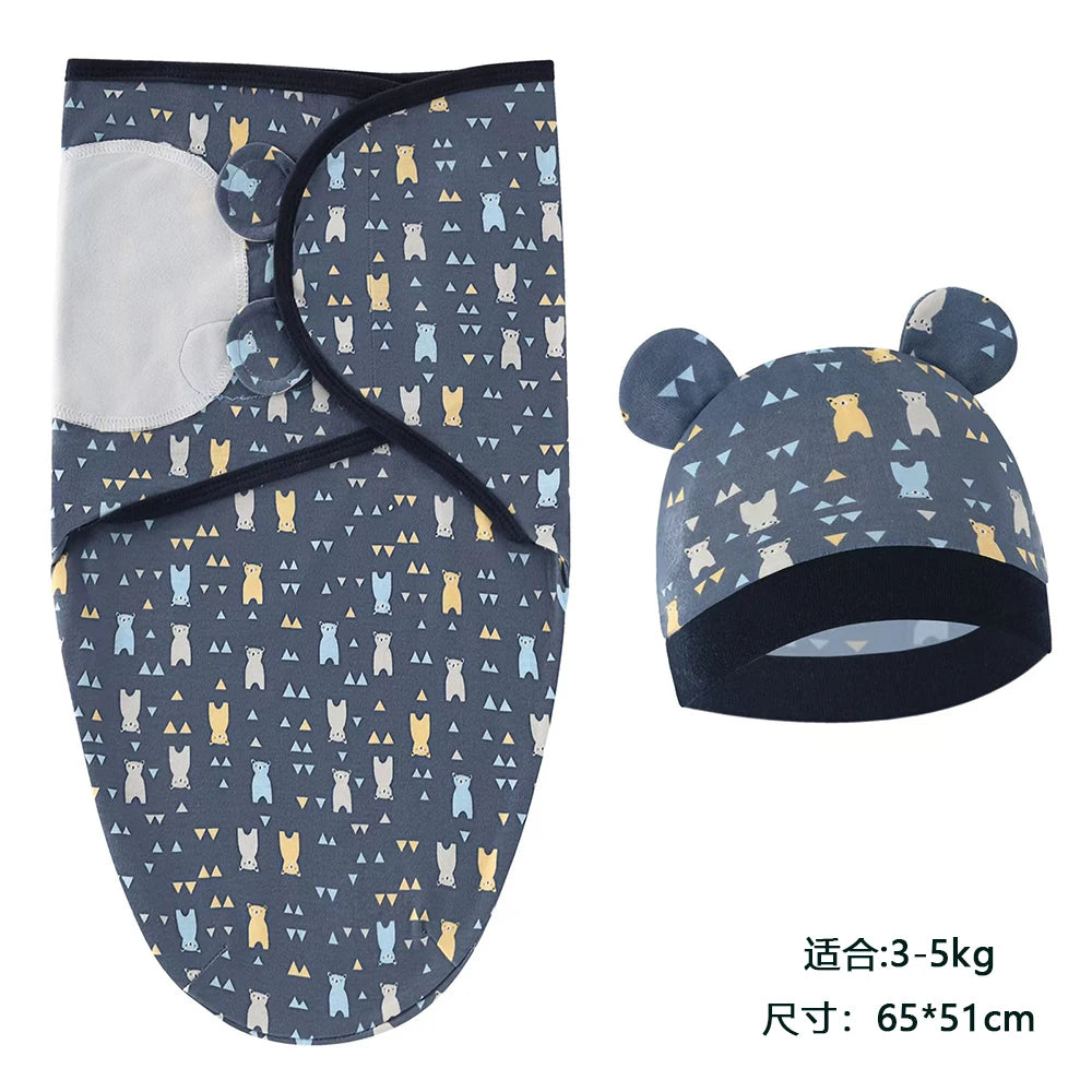  New High Elasticity Baby Surrender Style Shock-absorbing Newborn Swaddle Cloth Kick Resistant Baby Swaddles