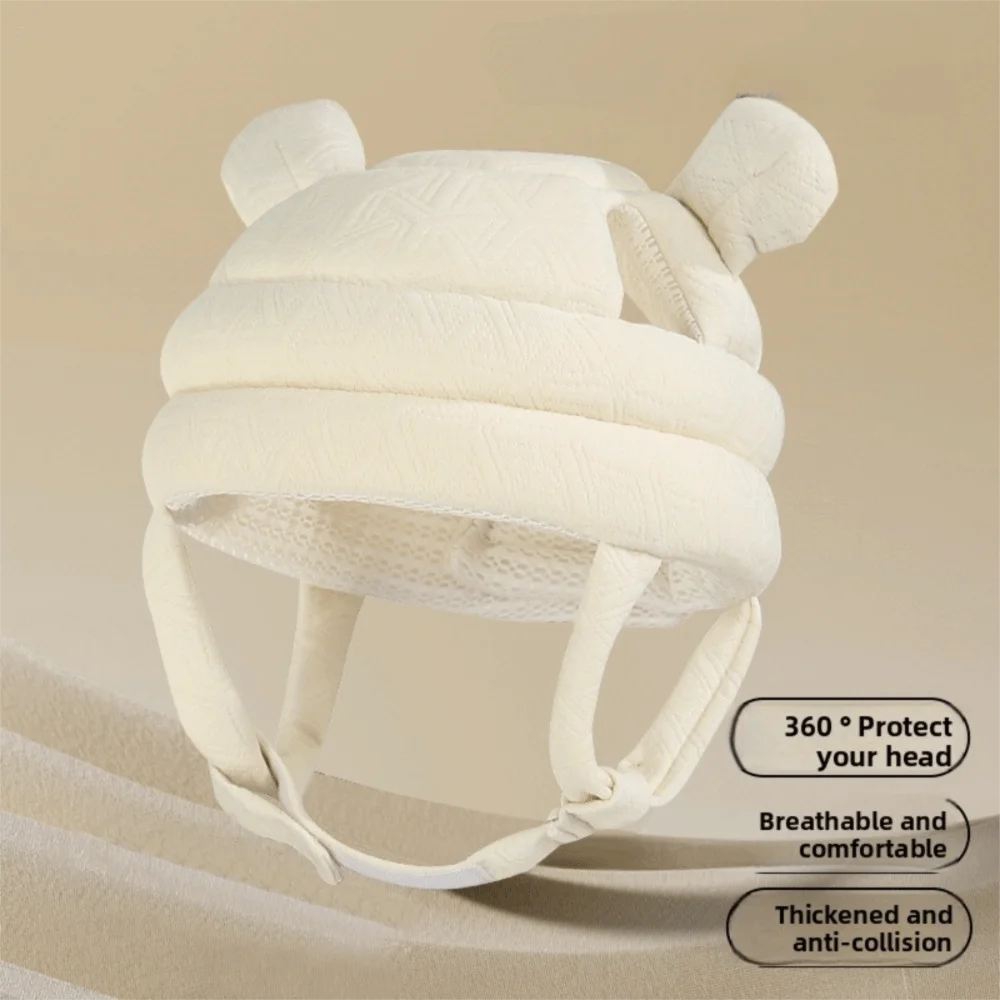 New Anti Fall Walking Protective Hat Anti-collision Breathable Thick Protective Helmet 360 Head Protection Soft Head Protector