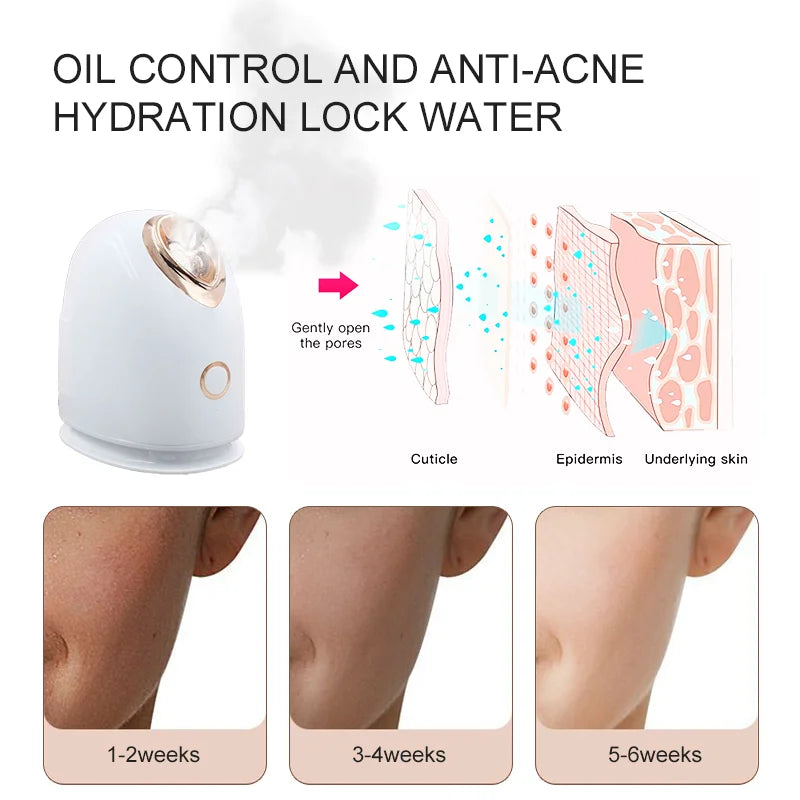 Nano Ionic Facial Steamer