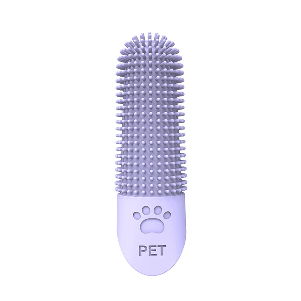 Pet Silicone Fingertips Toothbrush