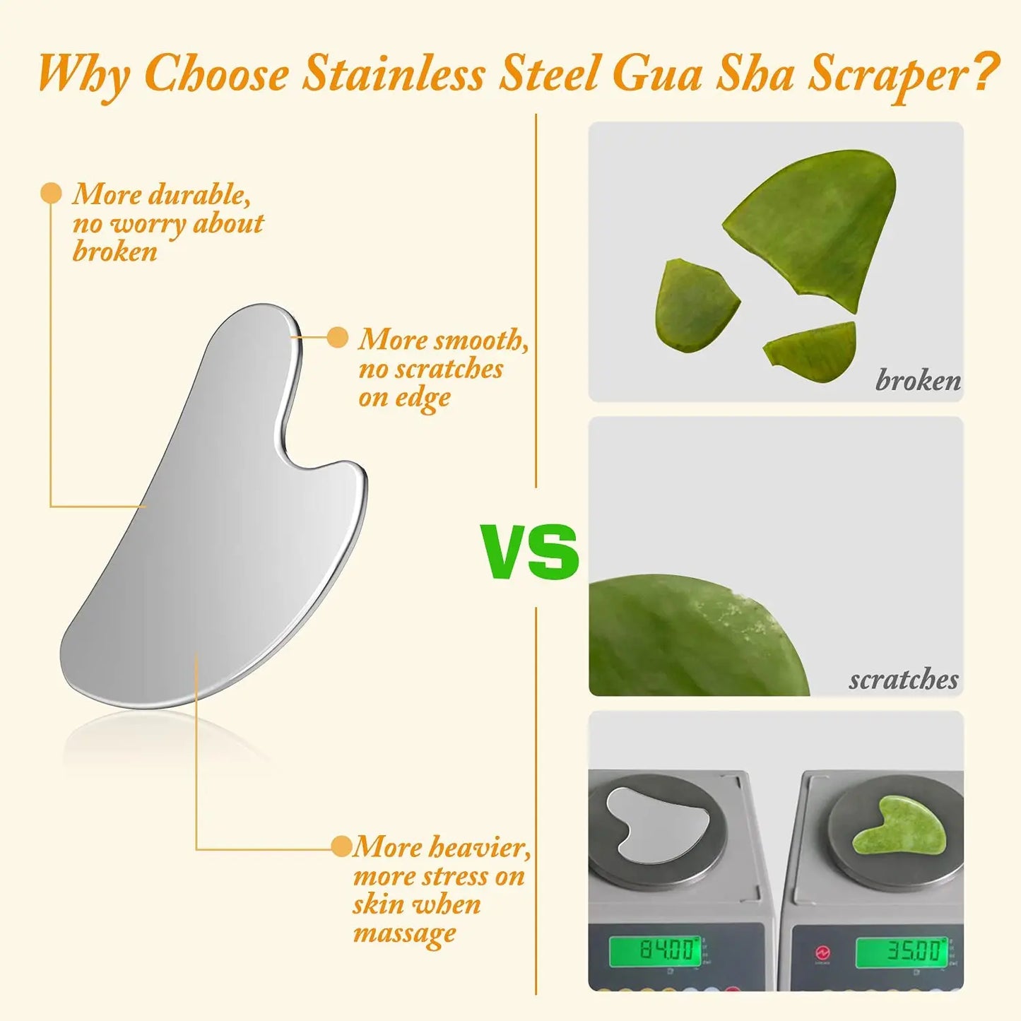 Stainless Steel Skin Scraping