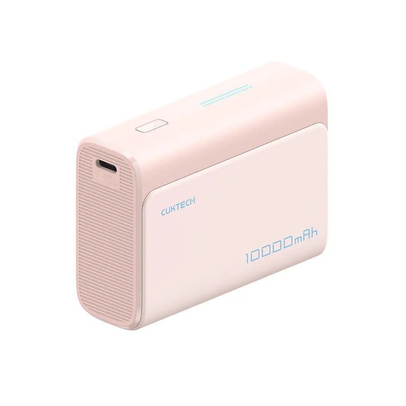 Cuktech Power Bank 10000mAh Pocket Version PB100S USB type C 30W 2-way Fast Charge Mini Powerbank for iPhone 15/14 Xiaomi Huawei