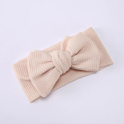 Baby Headband Newborn Baby Hair Accessories for Kids Headwear Baby Bow for Child Bowknot Turban for Babies Elastic Headwrap