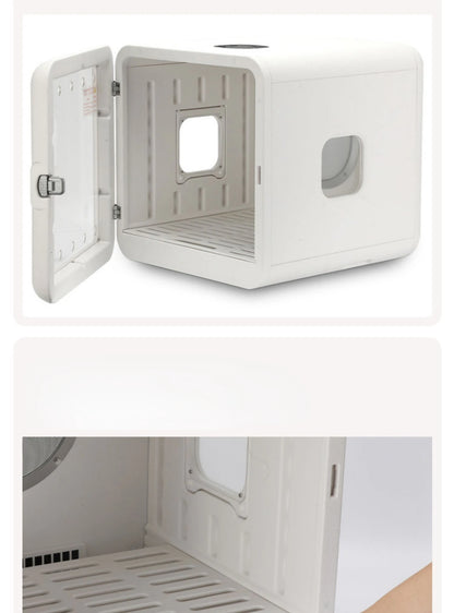 Pet Dryer Dog Hair Dryer Box for Pet Grooming Super Quiet Cat Hair Dryer Capacity Quick Drying Blower 360 Degrees Warm Air