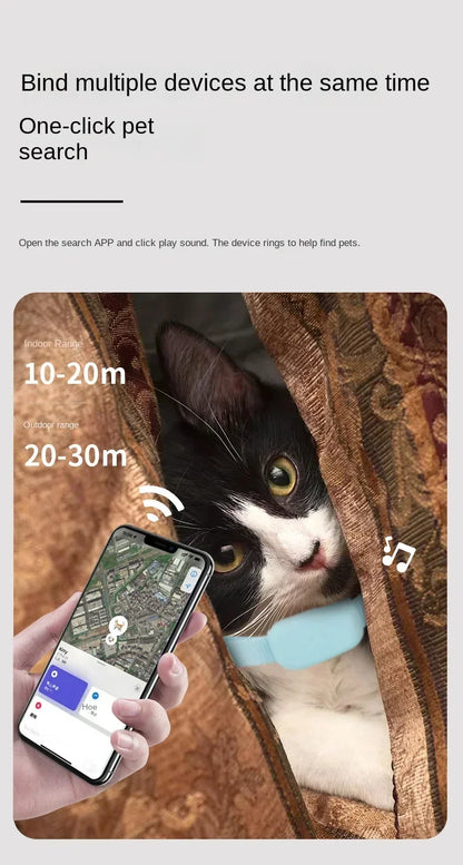 Waterproof Mini Dog Gps Animal Tracking Movement Alert Collars Anti Lost Tracker For Cats And Puppies Remote Global Locator