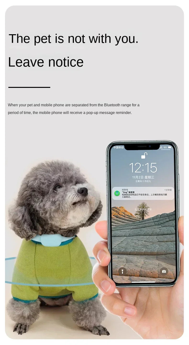 Waterproof Mini Dog Gps Animal Tracking Movement Alert Collars Anti Lost Tracker For Cats And Puppies Remote Global Locator