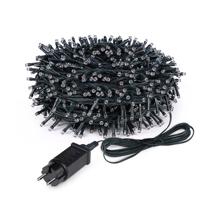 2025 New Year Decoration LED Christmas Light White/Warm/RGB Waterproof Fairy String Lights for Curtain Wedding Party Lighting