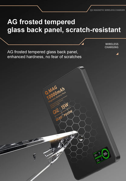 10000mAh Magnetic 3 in 1 Wireless Power Bank 20W USB C Fast Charging External Battery for iPhone 17 16 15 14 Airpods Apple Watch