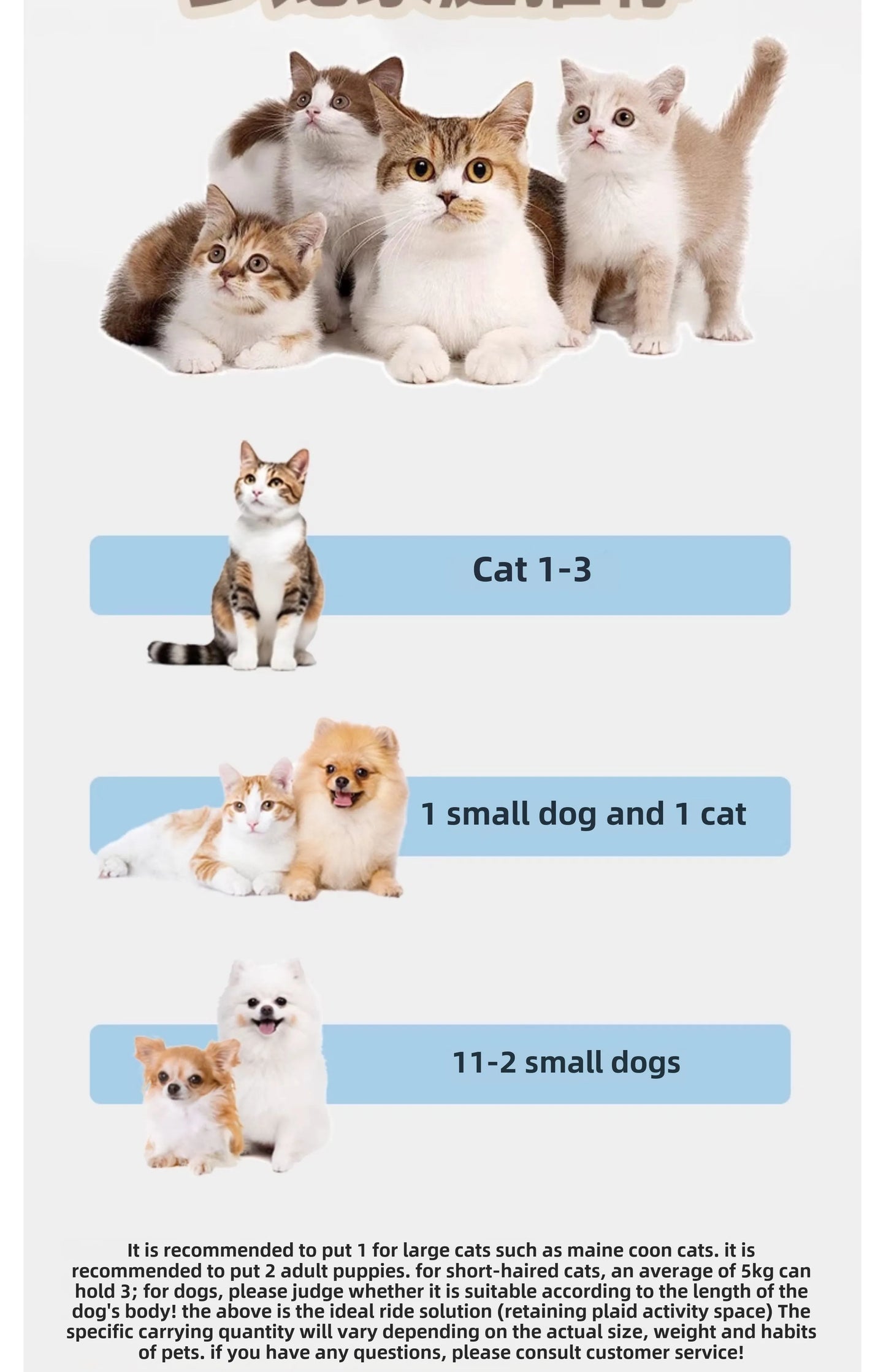 Lightweight Pet Travel Carrier Large Capacity Cat Backpack Shock-Absorbent Rolling Dog Trolley Adjustable Handle Pet Stroller