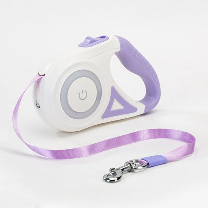 Automatic Led Lights Dog Leash Traction Rope