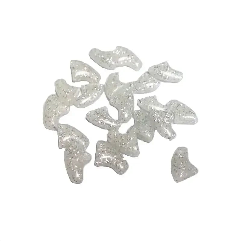 Lovely 20pcs Silicone Soft Cat Nail Caps Cat Nail Covers Pet Claw Paws Caps Adhesive Glue Animal Protection