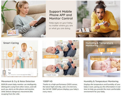 Baby Monitor HD LCD Video Camera