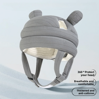 New Anti Fall Walking Protective Hat Anti-collision Breathable Thick Protective Helmet 360 Head Protection Soft Head Protector