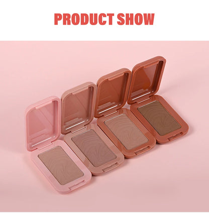 Professional Makeup Powder Blush 12HR Wear Vegan Formula Blusher Makeup Blush in Bar Cosmetics Palette Powder Pink Cream Face