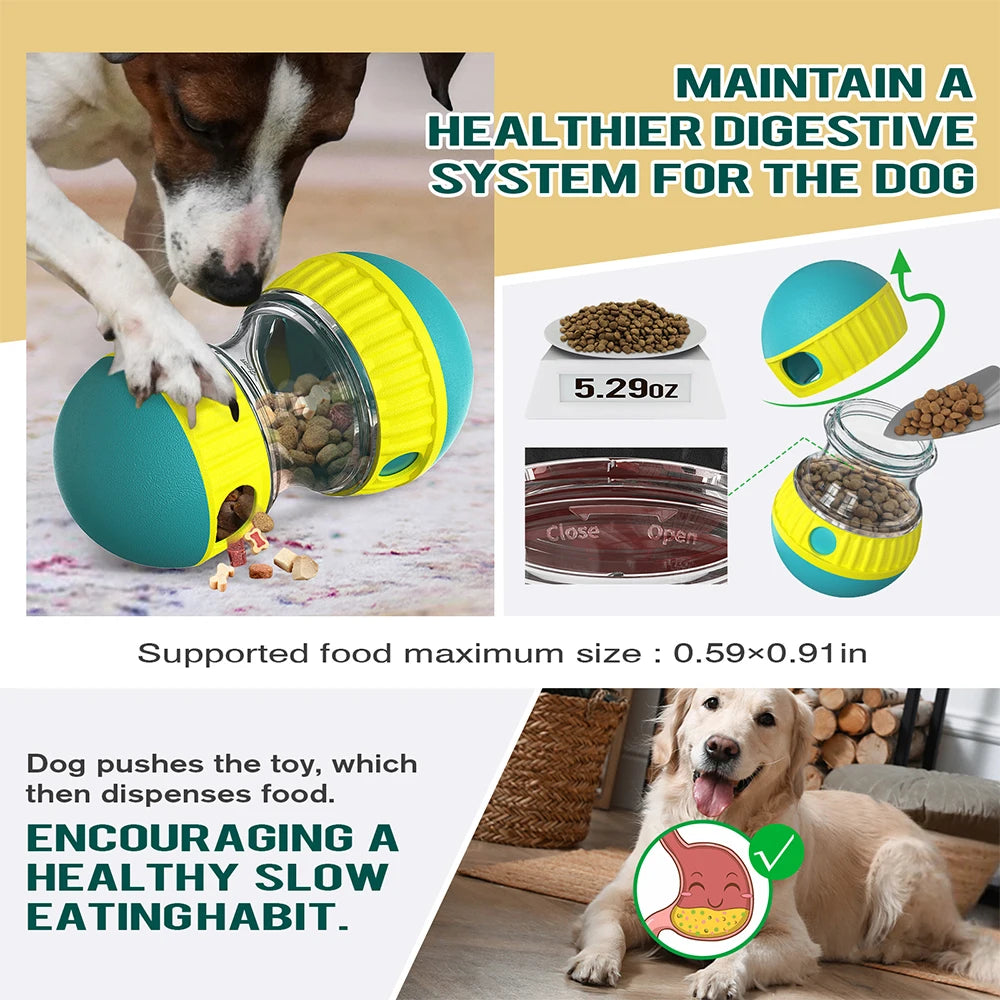 Slow Feeder Interactive Ball Toy