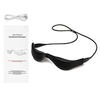 Electric 3D Eyes Massager EMS Eye Massage Glasses Red Light Eye Care Lighten Dark Circles Eye Relax Massager