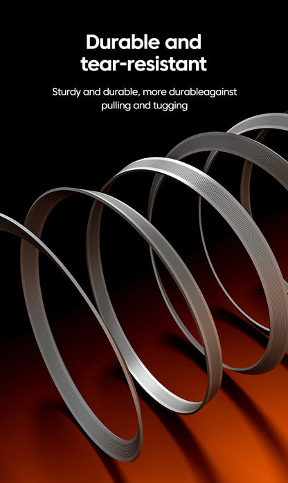 65W Super Fast Charge Type C USB Phone Charger With Retractable USB C Cable For Iphone 17 16 15 Samsung POCO Xiaomi