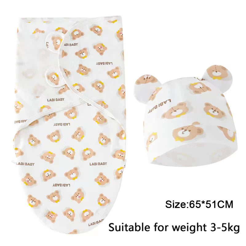  New High Elasticity Baby Surrender Style Shock-absorbing Newborn Swaddle Cloth Kick Resistant Baby Swaddles
