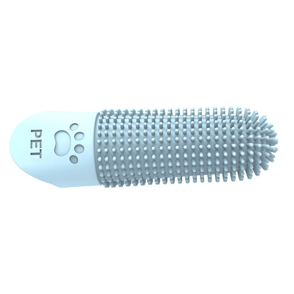 Pet Silicone Fingertips Toothbrush