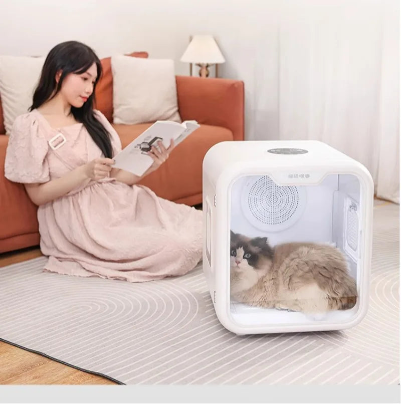 Smart Pet Dryer Cat Automatic Dryer Box Grooming Products Supplies Automatic Temperature Control Beauty Equipment Accessories