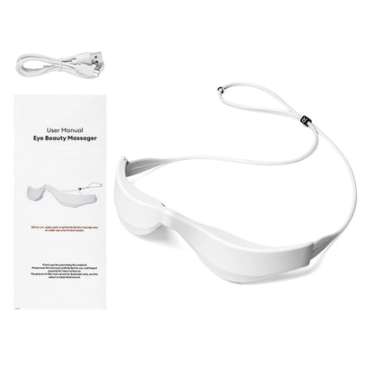 Electric 3D Eyes Massager EMS Eye Massage Glasses Red Light Eye Care Lighten Dark Circles Eye Relax Massager