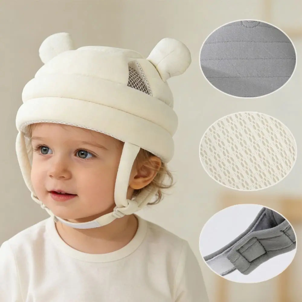 New Anti Fall Walking Protective Hat Anti-collision Breathable Thick Protective Helmet 360 Head Protection Soft Head Protector