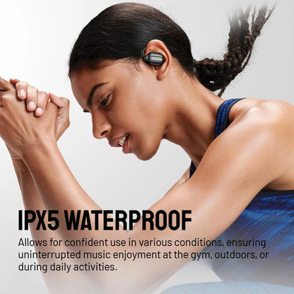 Monster Touch Pro100 OWS Ear Hook Headphones Smart Touch Screen Bluetooth 5.4 Earbuds Open Ear Wireless Earphone Support TF Card