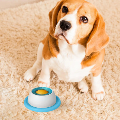 Mental Stimulation Licking Mat Slow Feeder Puzzle Toy for Dogs Cats Promotes Calmness Prevents Gulping Non Tip Design for Meals