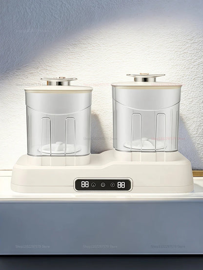 Portable Double-Cup Sock Washing Machine Small Underwear Washing Machine For Home Dormitories Compact No Installation Required