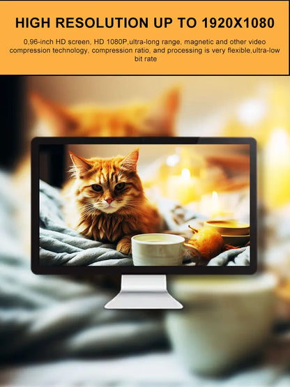 BORME HD 1080P Pet Cameras Dog Cat Pet Camera Wireless Collar Camera No WiFi Needed Video Records for Cats Dogs Birthday Gift