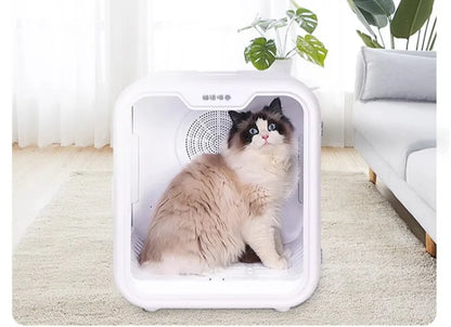 Smart Pet Dryer Cat Automatic Dryer Box Grooming Products Supplies Automatic Temperature Control Beauty Equipment Accessories