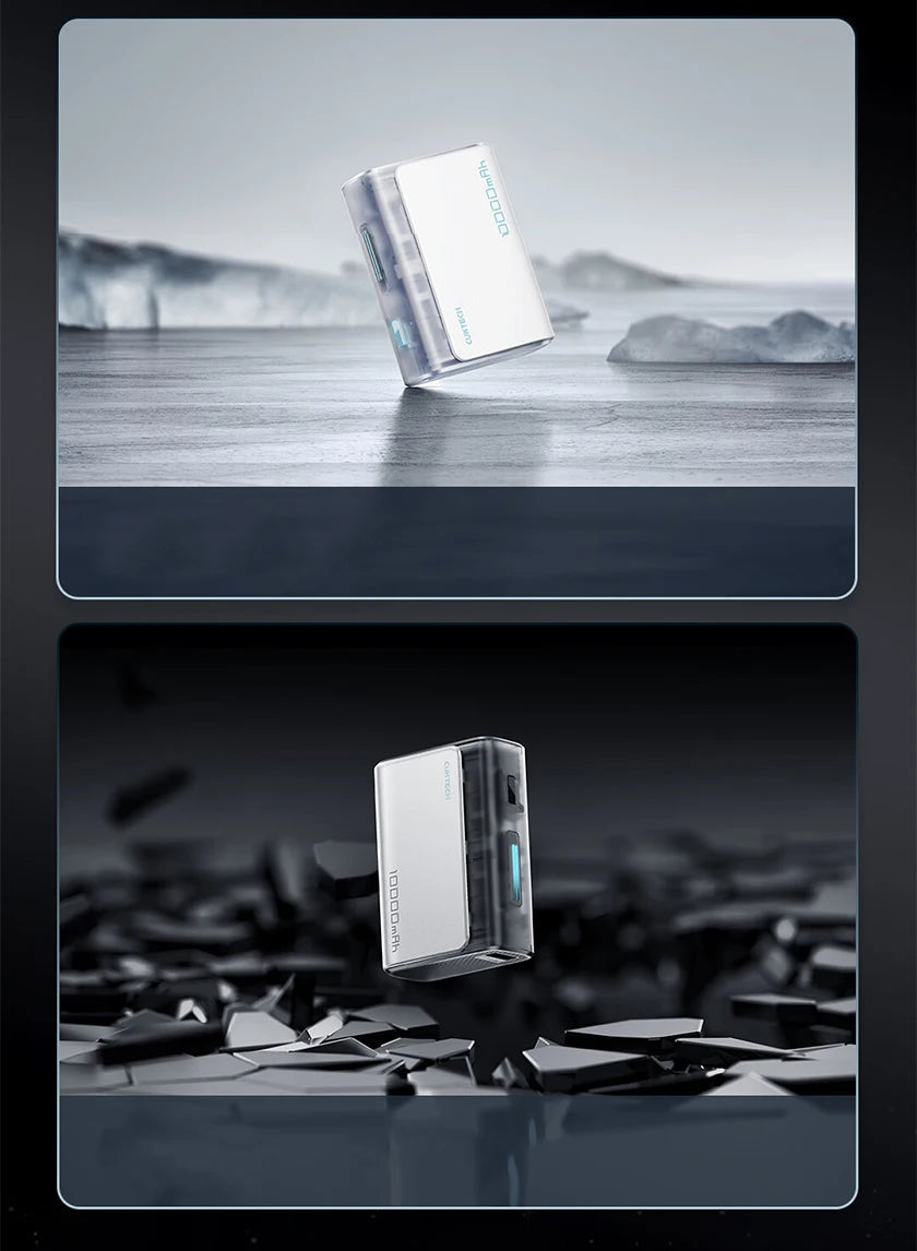 Cuktech Power Bank 10000mAh Pocket Version PB100S USB type C 30W 2-way Fast Charge Mini Powerbank for iPhone 15/14 Xiaomi Huawei