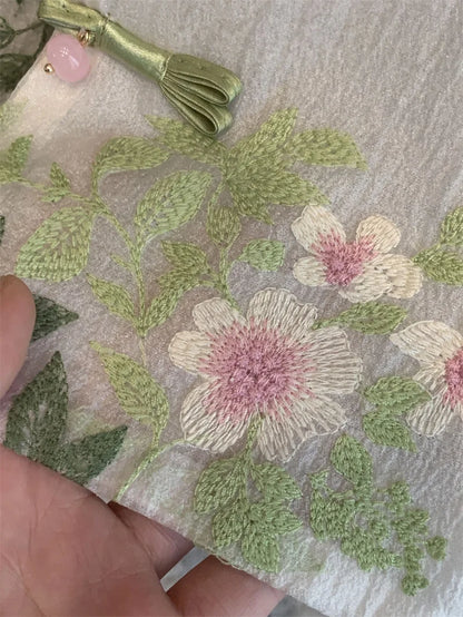 New Women's Jackets Women's vest Amoi Chinese Beaded Embroidered Fashion Beautiful Vest Coat Women's National Temperament Coat