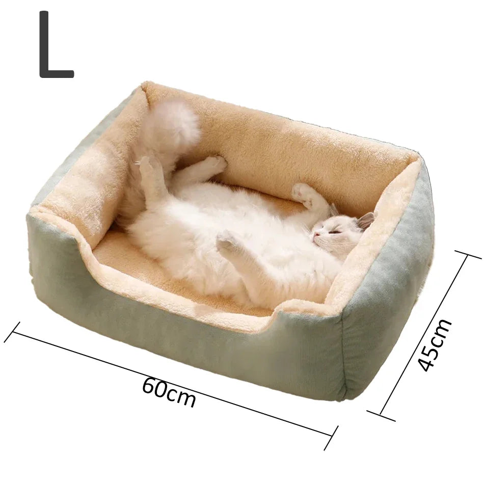 Bed for Cats Pet Products Cushions Kitten Goods Accessories Dog All Home Supplies Things Accessory Habitats Basket House Beds