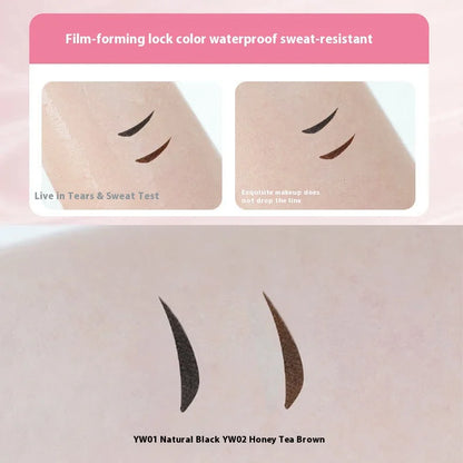 Lazy Integrated Eyeliner Stamp Symmetric Precise Outline Seal Lasting Waterproof Liquid Eye Liner Pen Extended Eye Tail Makeup