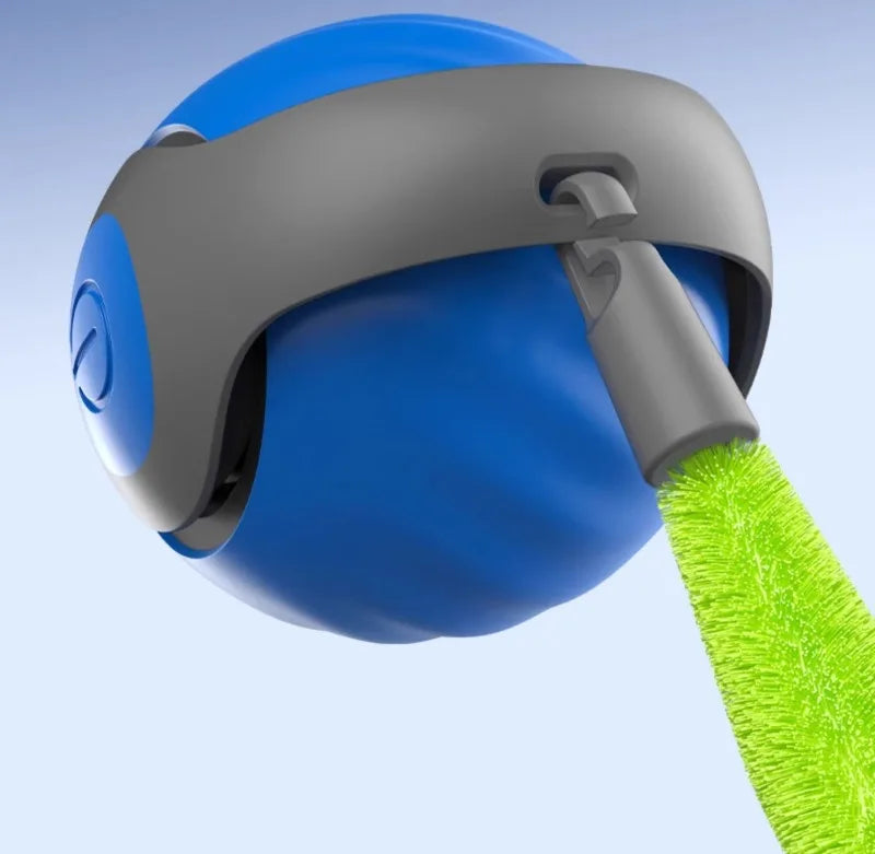 Automatic Rolling Ball with Faux Tail Toy