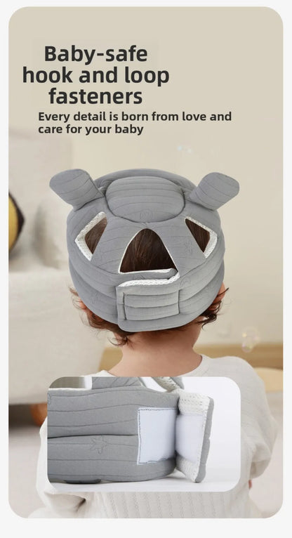 New Anti Fall Walking Protective Hat Anti-collision Breathable Thick Protective Helmet 360 Head Protection Soft Head Protector