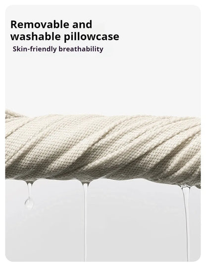 Memory Foam Neck Pillow Neck Support Pillow With Head Cushion Support Camping Neck Protect Soft Memory Foam Head Support