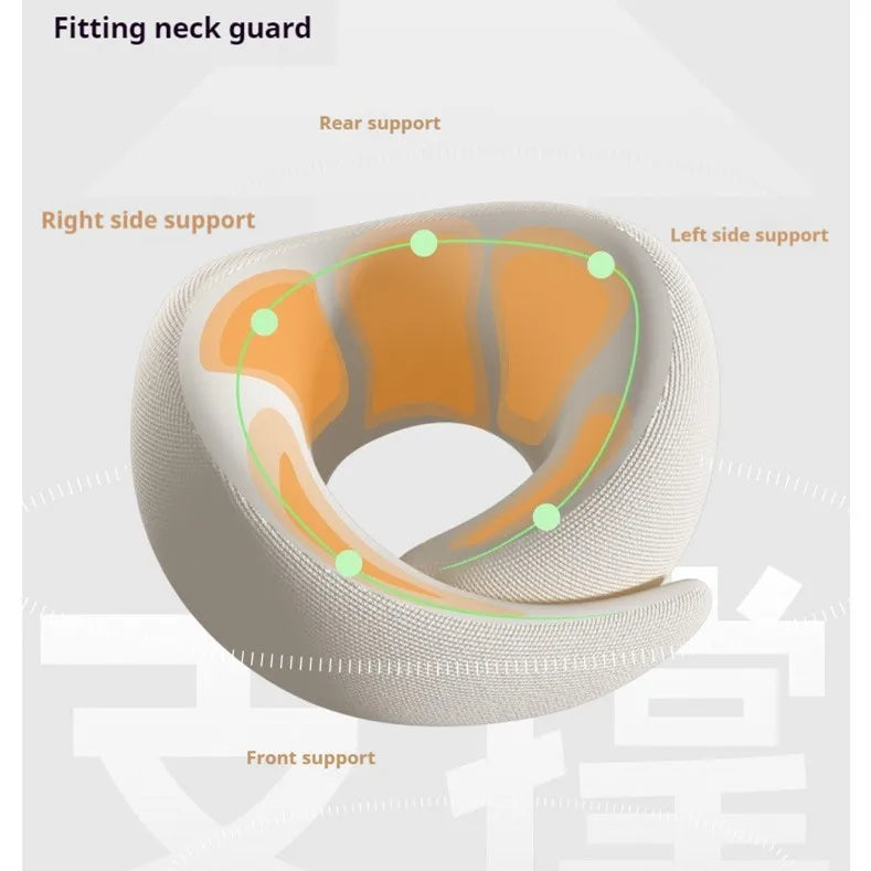 Memory Foam Neck Pillow Neck Support Pillow With Head Cushion Support Camping Neck Protect Soft Memory Foam Head Support