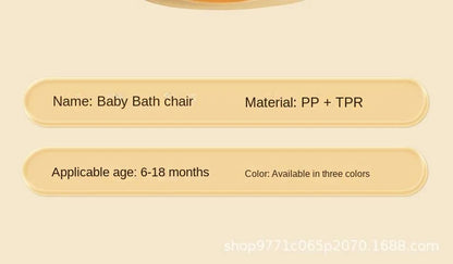 Children's Shower Seat Portable Shower Stand for Newborns and Young Children Children's Growth Accessories
