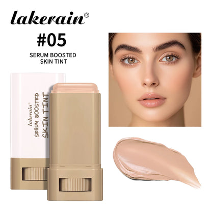 Skin Tint Stick Waterproof Nourishing Solid Tinted Serum Foundation Skin Tint Balm Face Tinted Face Contour Stick Makeup
