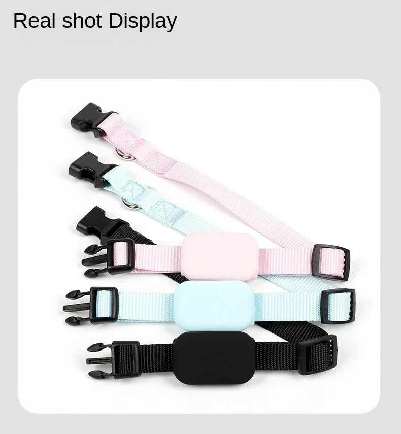 Waterproof Mini Dog Gps Animal Tracking Movement Alert Collars Anti Lost Tracker For Cats And Puppies Remote Global Locator