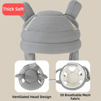 New Anti Fall Walking Protective Hat Anti-collision Breathable Thick Protective Helmet 360 Head Protection Soft Head Protector