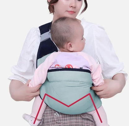 2025 New Baby Carrier Ergonomic Child Carrier Wrap Multifunctional Baby Carrier Ring Sling for Baby Toddler Carrier Accessories