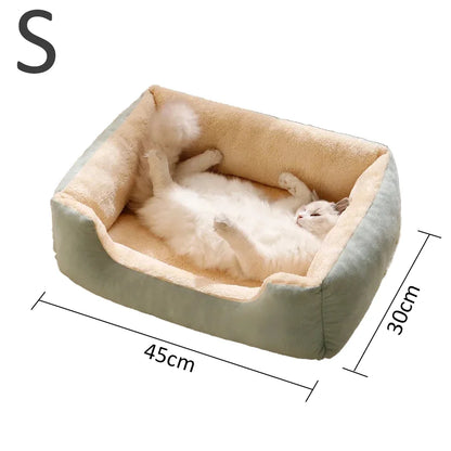 Bed for Cats Pet Products Cushions Kitten Goods Accessories Dog All Home Supplies Things Accessory Habitats Basket House Beds