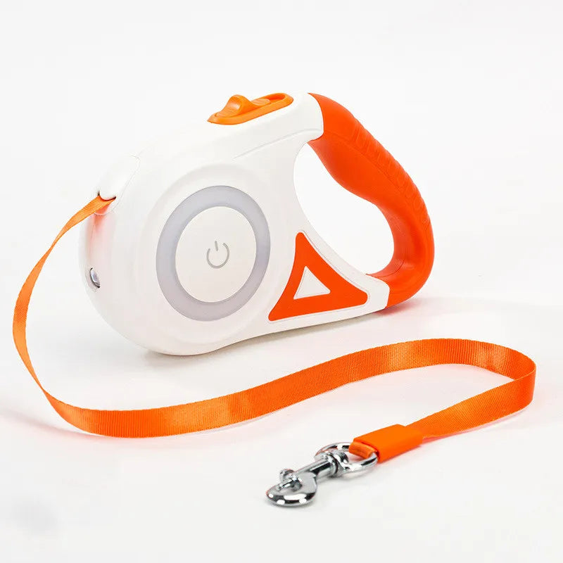 Automatic Led Lights Dog Leash Traction Rope